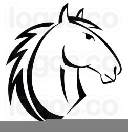 Horse Head Outline Clipart | Free Images at Clker.com - vector clip ...