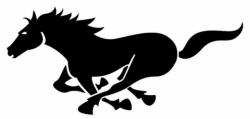 Pin by Pam on mustang logo in 2019 | Horse logo, Horse silhouette ...