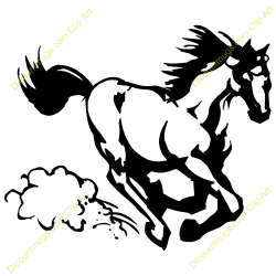 Mustang Clip Art Horse | Clipart Panda - Free Clipart Images