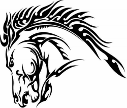 Free Tribal Horse Cliparts, Download Free Clip Art, Free Clip Art on ...