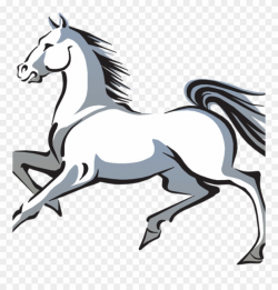 White Horse Clipart Free White Horse Clip Art And Poem - Dibujos De ...