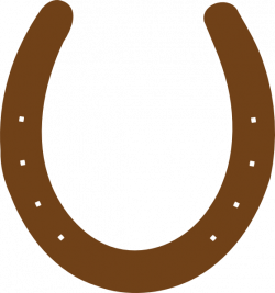 horse shoe Brown horseshoe clip art at vector clip art png - ClipartPost