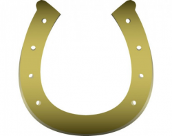 Good luck horseshoe clipart - ClipartBarn