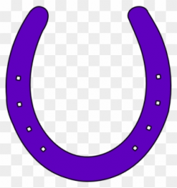 See The Source Image - Purple Horseshoe Clipart - Png Download ...