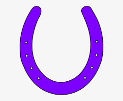 Horseshoe Border Clipart - Purple Horseshoe Clipart - Free ...