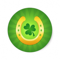 ST. PATRICK\'S DAY HORSESHOE AND SHAMROCK | 4th of JULY | Clover ...