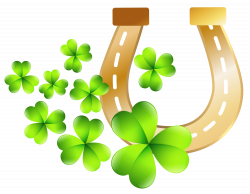 St Patrick\'s Day Horseshoe PNG Clip Art Image | Gallery ...