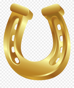 Gold Horseshoe Png Clip Art - Horseshoe Png Transparent Png (#934134 ...