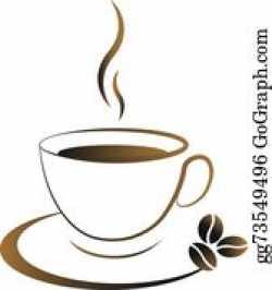 Hot Coffee Clip Art - Royalty Free - GoGraph