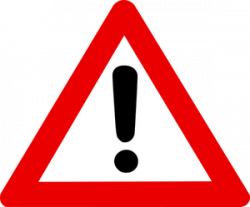 919 danger signs clip art free | Public domain vectors