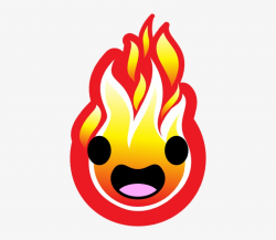 Hot Fire Flame Emojis Messages Sticker-0 - Fire Ball - Free ...