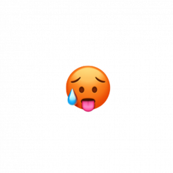 hot panas emoji iphone - Sticker by enquie soft✨