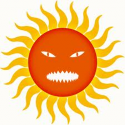 blazing hot sun clip art | Clipart Panda - Free Clipart Images