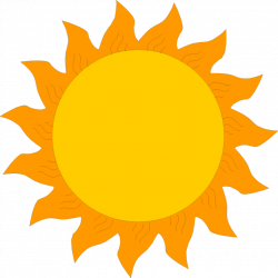 Hot Sun Clip Art | This year is on track to be the warmest ...