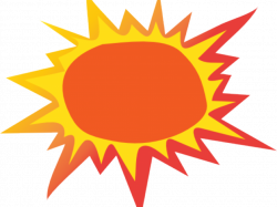 Hot Sun Clipart - Making-The-Web.com