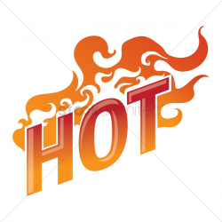 Hot Word Clipart