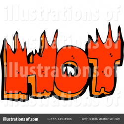 Word Hot Clipart #1192584 - Illustration by lineartestpilot