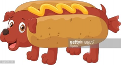 Hot Dog Cartoon Character Clipart Image | +1,566,198 clip arts