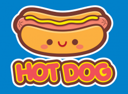Hotdog clipart cute, Hotdog cute Transparent FREE for ...