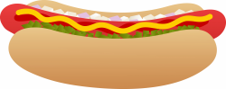 Hot Dog Silhouette at GetDrawings.com | Free for personal ...