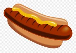 Hot Dog With Mustard Png Clipart Picture - Hot Dog Clipart ...