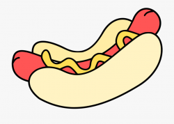 Hotdog - Colour - Hot Dog Clip Art , Transparent Cartoon ...