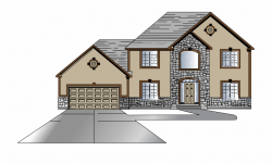 28 Collection Of A Big House Clipart - Two Story House Clipart Free ...