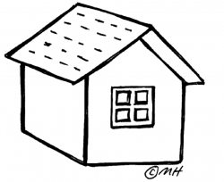 Free Black And White House Clipart, Download Free Clip Art, Free ...