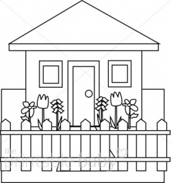 House black and white black and white house clipart mommy ...