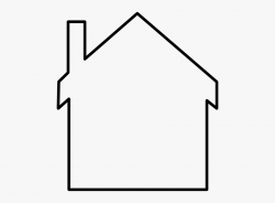 Schoolhouse Clipart Outline - House Outline Clip Art #90754 ...