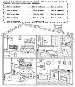 Parts of the house clipart black and white 1 » Clipart Station