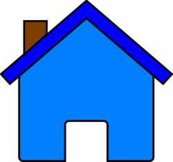 Blue house clip art - Cliparting.com