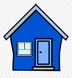 House Clipart 3d - Blue House Clipart - Png Download (#1214973 ...
