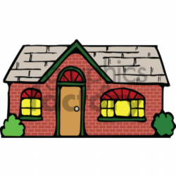 house 002 c clipart. Royalty-free clipart # 405043