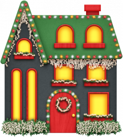 House, Illustration, Christmas, transparent png image & clipart free ...