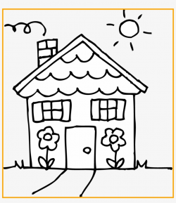 White House Coloring Page Free Coloring Pages Download - House ...