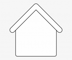 House Outline Template - Blank House Clipart - Free Transparent PNG ...