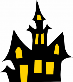 Free Haunted House Halloween Vector Clipart Illustration | Cookie ...