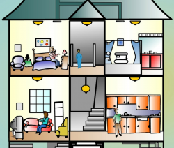 Inside House Clipart | Clipart Panda - Free Clipart Images