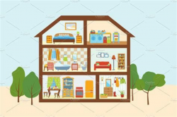 Inside house clipart 2 » Clipart Portal