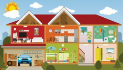 Inside the house clipart 3 » Clipart Portal