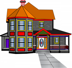Mansion house clip art free images clipart - ClipartBarn