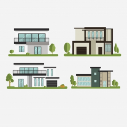 Modern House Png, Vector, PSD, and Clipart With Transparent ...