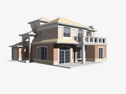 Modern Minimalist Three-dimensional House, Size Chart, Three ...
