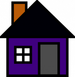 Purple House Clip Art at Clker.com - vector clip art online, royalty ...