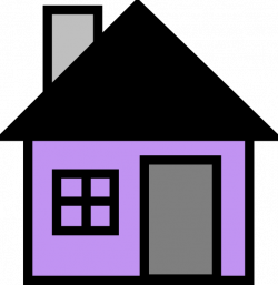 House Purple Cliparts - Cliparts Zone