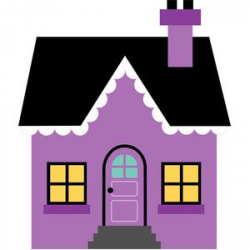 Purple house - booville | silhouette files i have | Silhouette ...