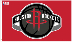 Houston Rockets WinCraft Deluxe 3\' x 5\' One-Sided Flag - New Secondary Logo