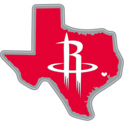 Houston Rockets Cling Decal