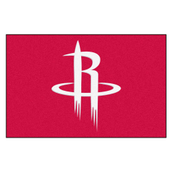 FANMATS NBA Houston Rockets Black 2 ft. x 3 ft. Area Rug